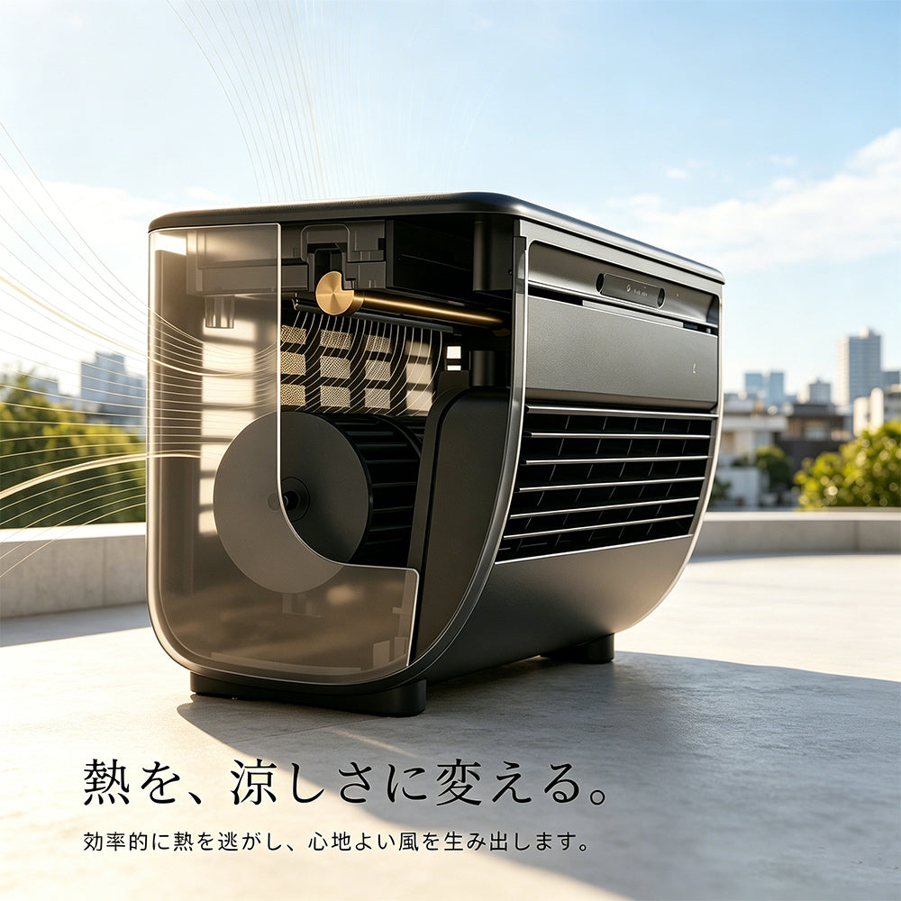 CoolMist™ | 氷霧ミスト・半導体冷却 ポータブルクーラー